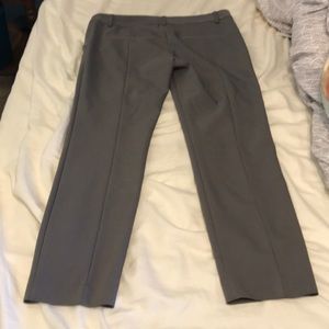 Express Grey Columnist Ankle Pants